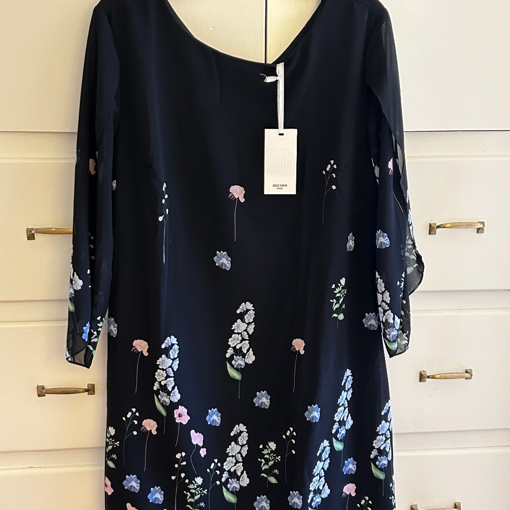 Grace Karin Chiffon Cocktail Dress - XL